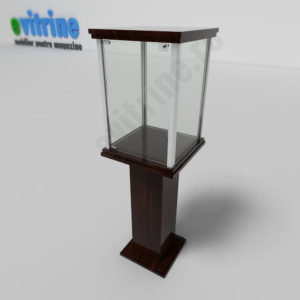 vitrina din sticla piedestal, vitrine piedestal din aluminiu clasic, vitrine pentru magazin, vitrine din sticla, vitrine din sticla pentru magazin, vitrine bijuterii, vitrine muzeu, mobilier bijuterii, mobilier muzeu, vitrine la comanda