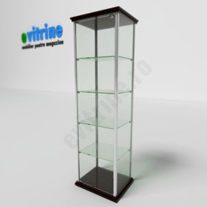 vitrine turn din aluminiu clasic, vitrina expozitie pentru magazin, vitrine pentru magazin, vitrine din sticla, vitrine din sticla pentru magazin, vitrine bijuterii, vitrine muzeu, mobilier bijuterii, mobilier muzeu, vitrine la comanda