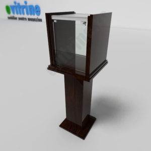 vitrina expozitionala piedestal, vitrine piedestal din aluminiu clasic, vitrine pentru magazin, vitrine din sticla, vitrine din sticla pentru magazin, vitrine bijuterii, vitrine muzeu, mobilier bijuterii, mobilier muzeu, vitrine la comanda