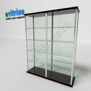 vitrina mare pentru expunere, vitrine turn din aluminiu clasic, vitrine pentru magazin, vitrine din sticla, vitrine din sticla pentru magazin, vitrine bijuterii, vitrine muzeu, mobilier bijuterii, mobilier muzeu, vitrine la comanda;