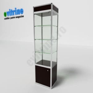 vitrine sticla magazin, vitrine turn din aluminiu modern, vitrine pentru magazin, vitrine din sticla, vitrine din sticla pentru magazin, vitrine bijuterii, vitrine muzeu, mobilier bijuterii, mobilier muzeu, vitrine la comanda