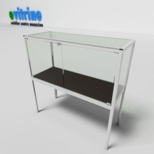 Vitrina sticla tejghea